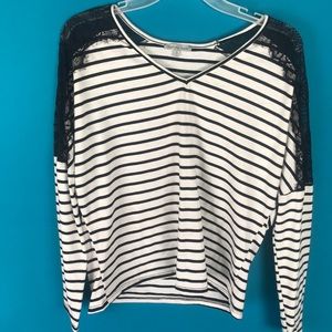 Charlotte Russe striped shirt
